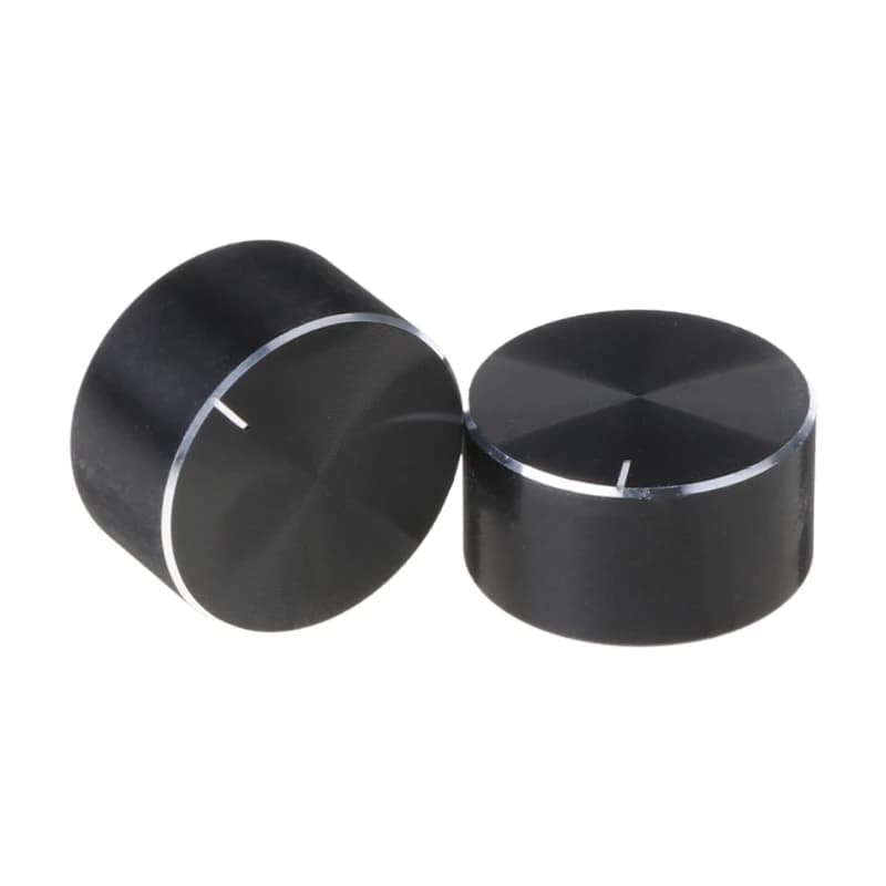 2 pezzi 25x13mm D Axis Rotary potenziometro manopola Encoder controllo del Volume per altoparlante