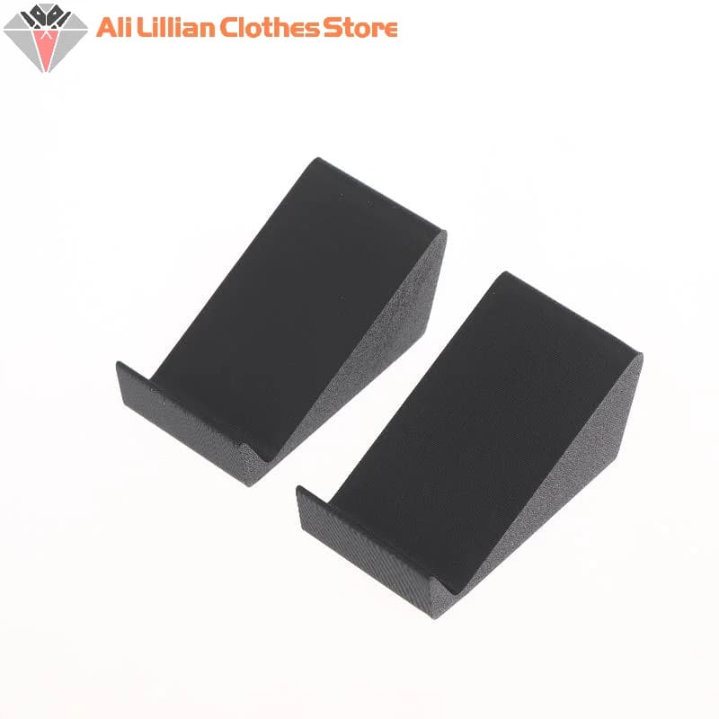 *2Pcs Plastic Universal Soundbar Stand Base For Desktop Monitor Speaker TV Audio Speaker Bracket Feet Adjustable Audio Support