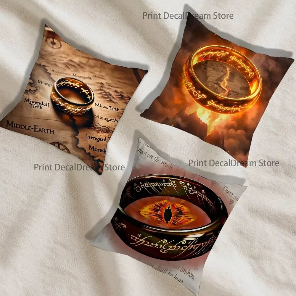 Federa per cuscino L-Lord Of R-RingS per decorazioni e protezione di divani, auto, ufficio e casa.