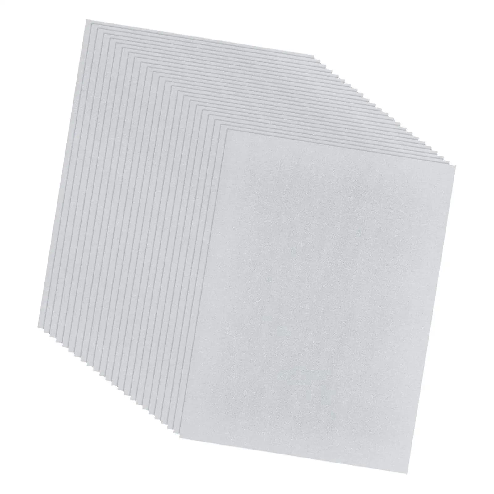 100Pcs Freezer Paper Sheets Handmade Tailor Portable 11.81inchx8.27inch