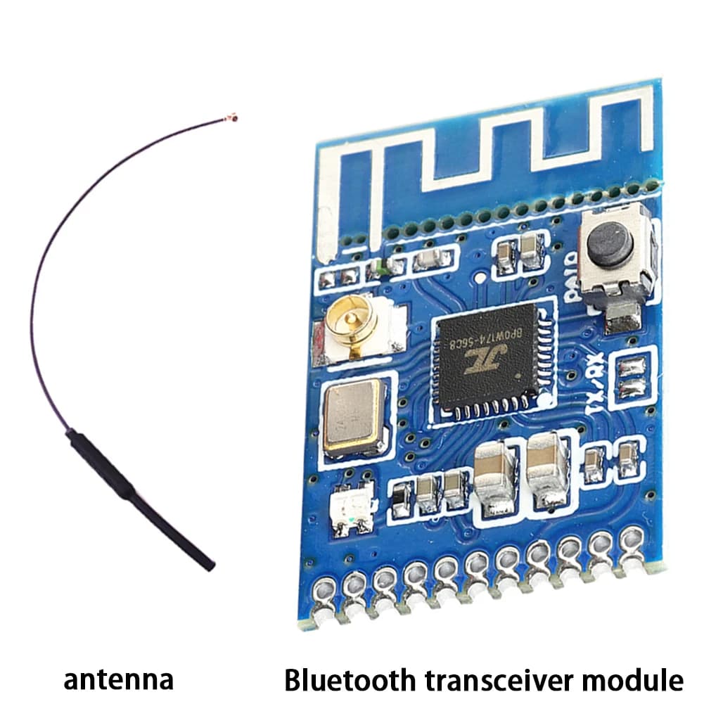 KCX EMITTER Compatible Bluetooth 5.3, Audio Transmitter 3.5-5V, Stereo GFSK Transmitter Module for Wireless Speakers