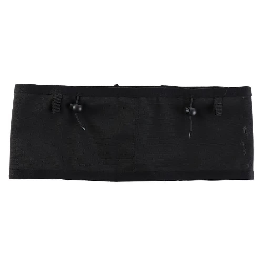 Elastic Black Cycling Hidden Pouch Mobile Phone Case Gym Running Belt Sports Belt Pouch Running Waist Pack Running Waist Bag