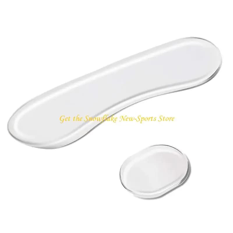 E56D 26 pezzi Ammortizzatori per fusti Cuscinetti in gel Silenziatori per fusti in silicone ovali e lunghi Cuscinetti in gel e i