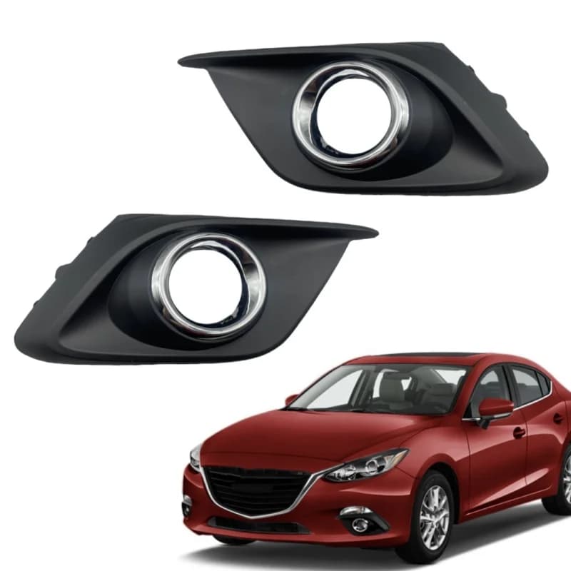 Per Mazda 3 Axela 2014 2015 2016 lampada paraurti anteriore Shell fendinebbia copertura griglia faro fendinebbia telaio cofano accessori Auto