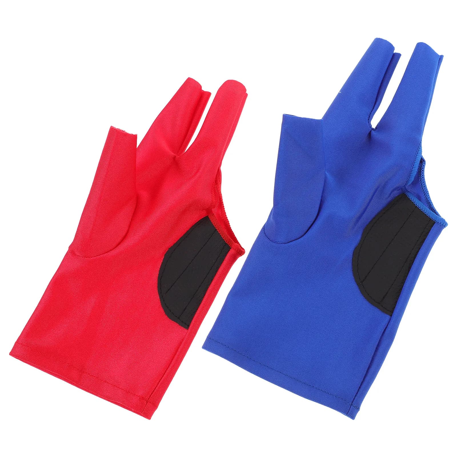 2 Guanti da Biliardo Elastici, Guanti Sportivi Antiscivolo per Stecca da Snooker, Accessori per Tavolo da Biliardo, Comodi, Traspiranti e Resistenti all'Usura