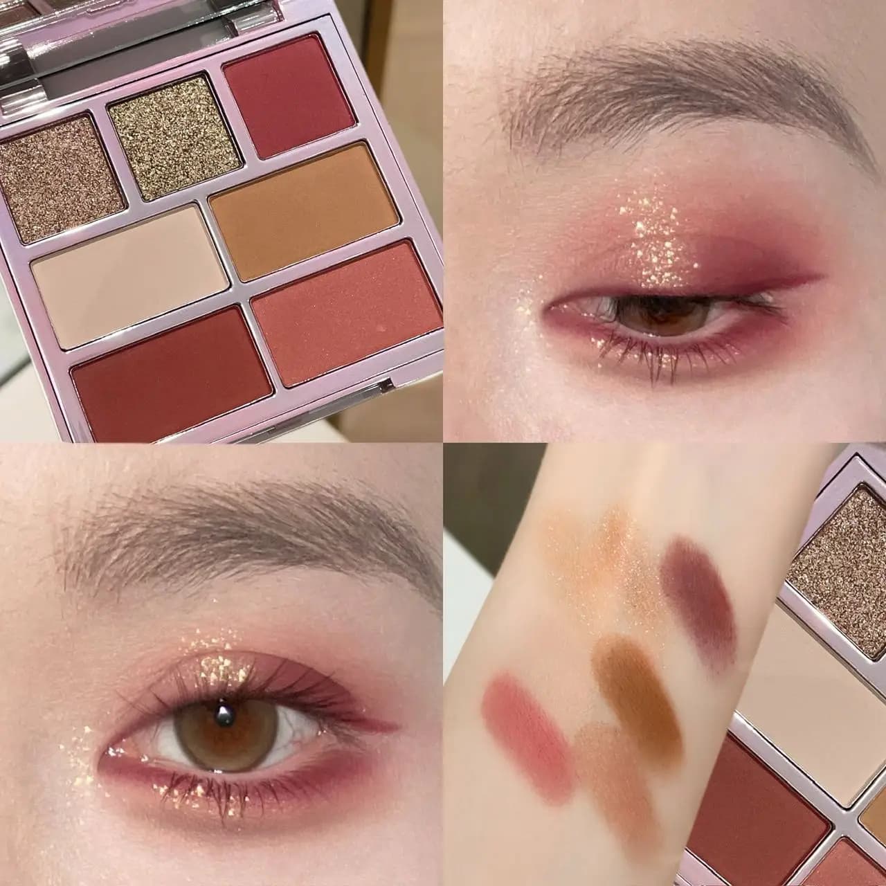 Palette Viso Twilight Seven Colors: Contouring, Illuminante, Multiuso, Fard in Polvere, Bronzer - Kit Trucco