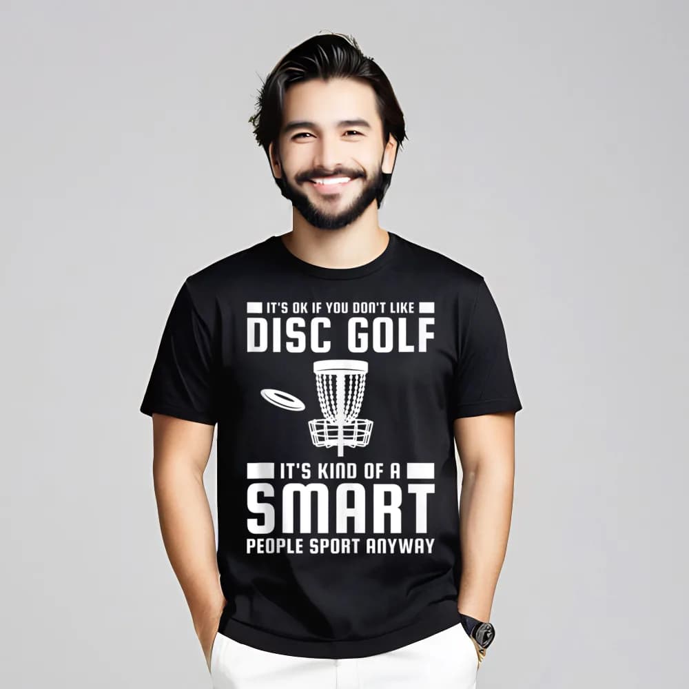 Normal Disc Golf Is Kind Of Crewneck Tshirts NEW YEAR DAY Tops Tees Short Sleeve Girlfriend Special Pure Cotton Leisure T-Shirt