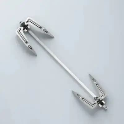 Forchetta per Barbecue in Acciaio Inox, Spiedo per Pollo Arrosto, Accessori per Forno, Friggitrice ad Aria e Griglia, Utensili per BBQ