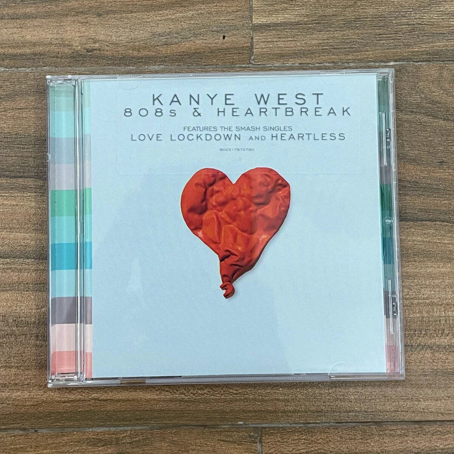 Raro CD Audio Sigillato di Kanye West 808s & Heartbreak, Hip Hop Rap Pop, Audio Nitido, Oggetto da Collezione per Fan, Decorazione Artistica per la Casa