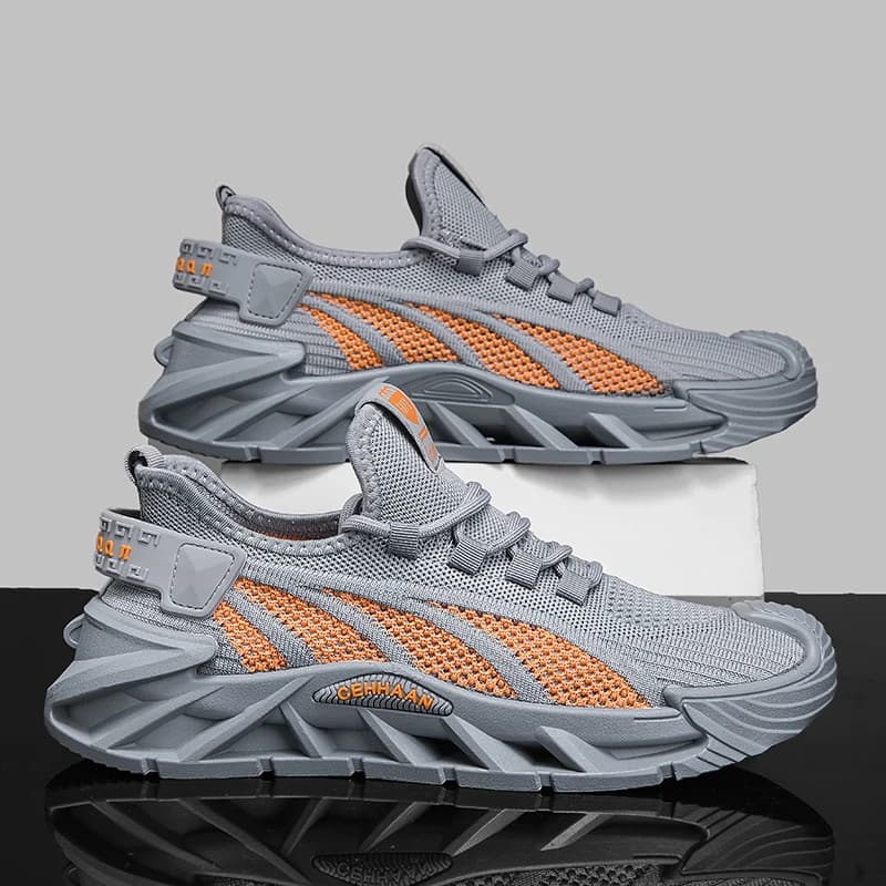 Scarpe sportive da uomo 2025 Estate Nuovo stile Scarpe da corsa casual alla moda leggere e traspiranti antiscivolo resistenti all'usura per uomo
