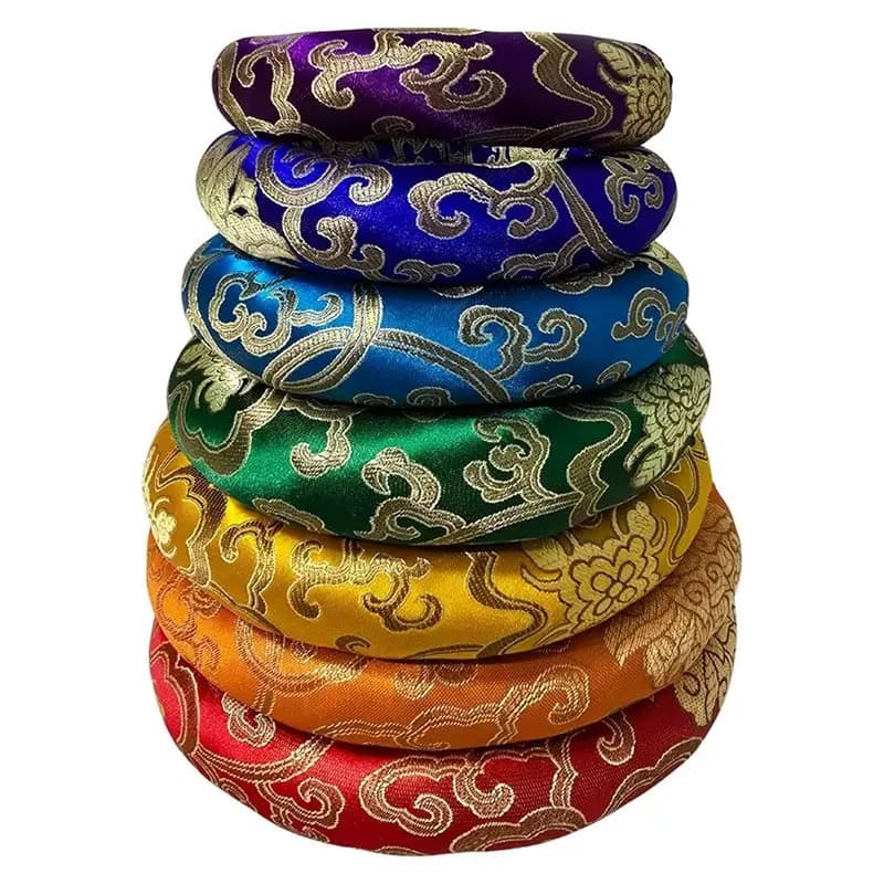 【BIG SALE】Handmade Singing Bowl Cushion Set Singing Bowl Cushions Singing Bowl Accessory For Tibetan Crystal Sound Bowl