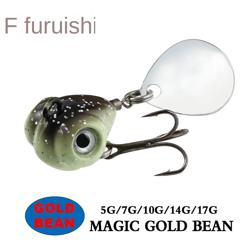 Nuovo arrivo in metallo Mini VIBE con cucchiaio esca da pesca 5g 10g attrezzatura da pesca Pin Crankbait vibrazione Spinner esca da pesca affondante
