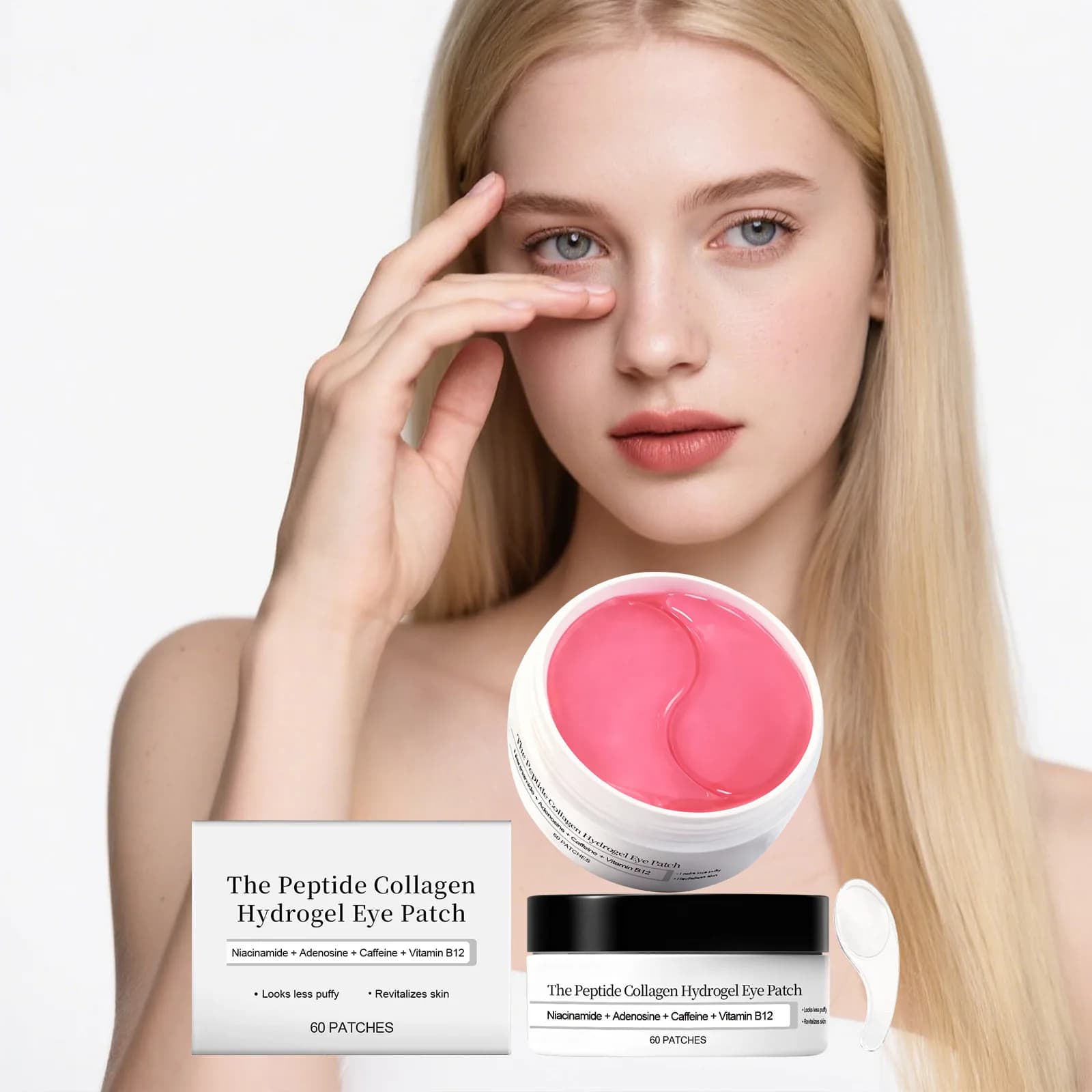 Eye Patch Hydrogel Collagen Eye Mask nicotinamide Anti Eye Bags Hydrating Eye Patch Skin Care Products