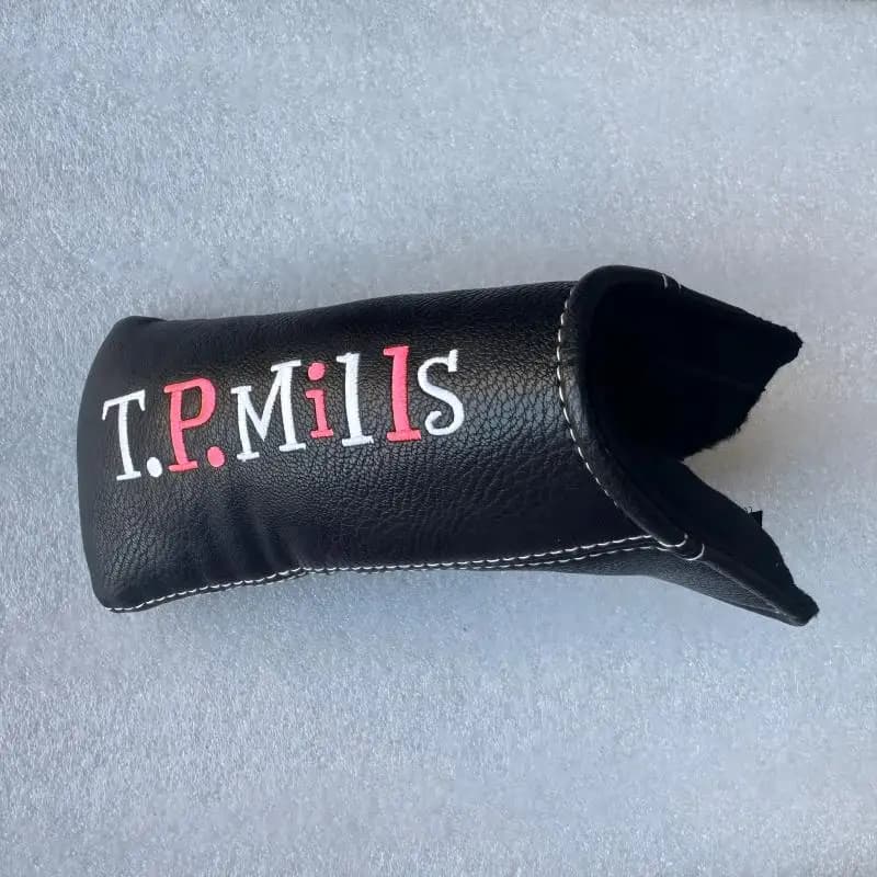 TP MILLS putter Golf head cover PU material Velcro strap design
