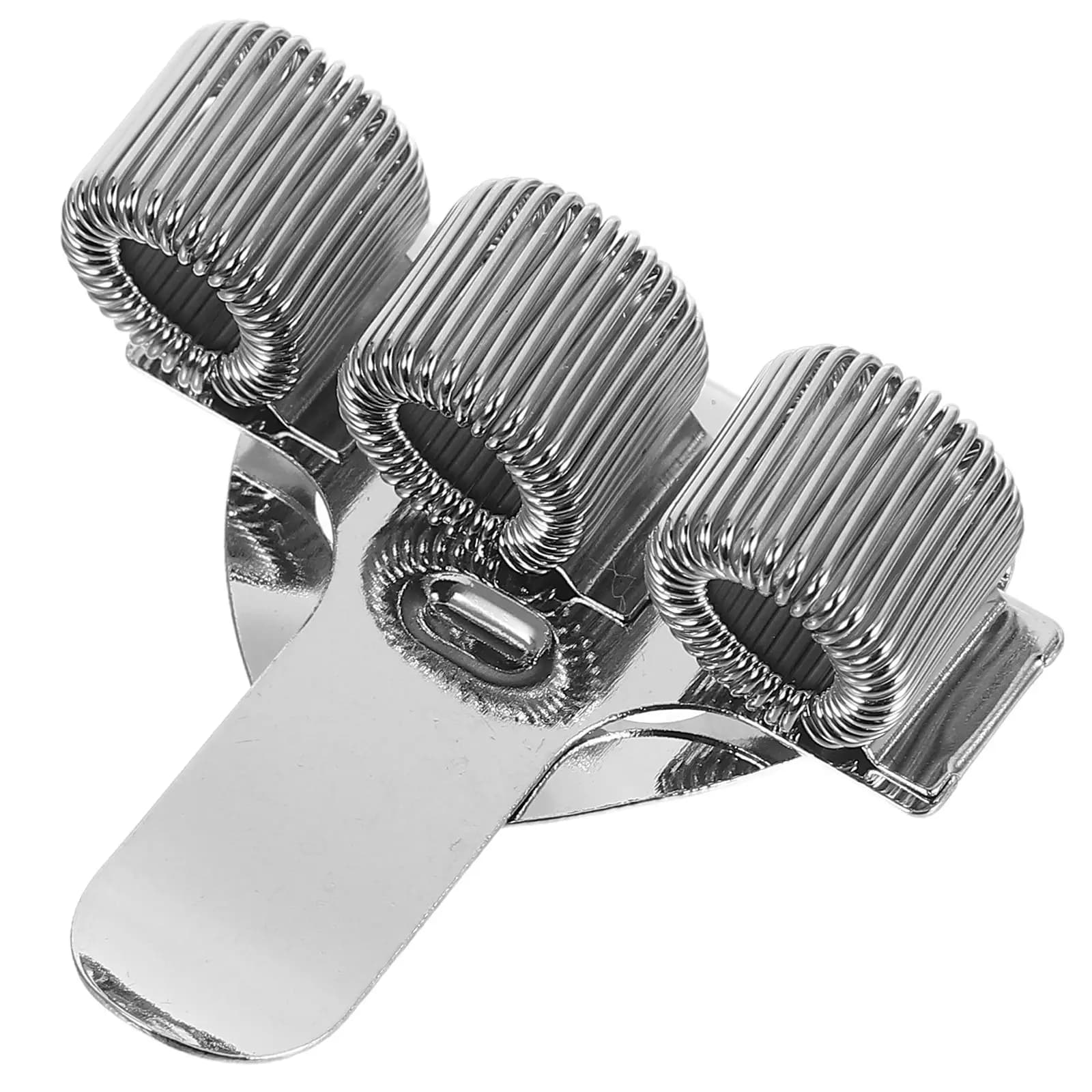 Clip per penna da 3 pezzi per notebook, agenda, diario, supporto per penna in metallo con fissaggio a molla, ideale per infermieri, medici, uso da scrivania e in viaggio