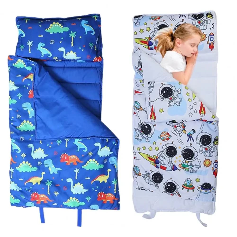 Children's sleeping bags Cocoon Cartoon Children's Cotton Animal Bags Anti-shoeing Chunky Heel Mat Boys Girls
