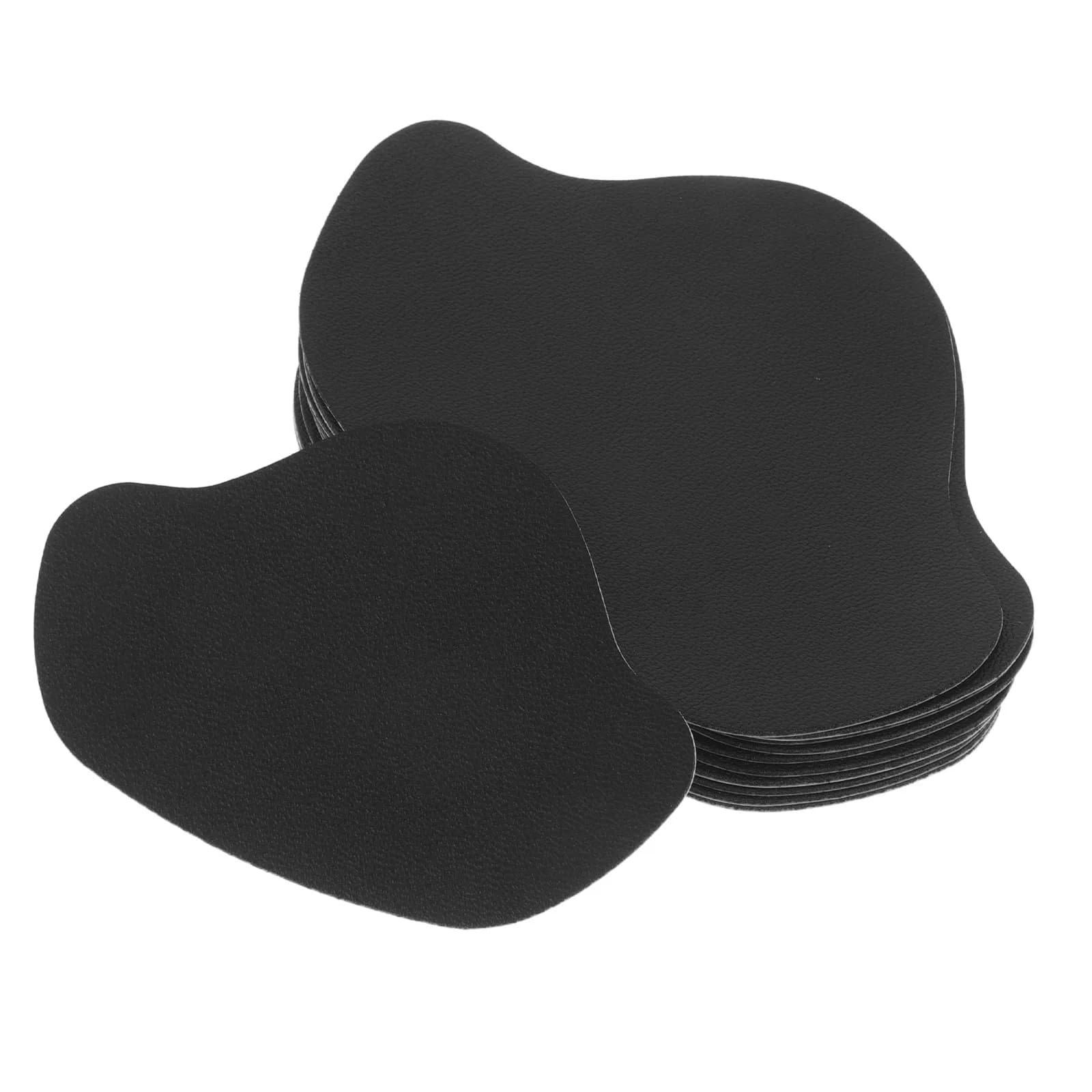 20Pcs Shoe Heel Repair Patch Kit Black Self-Adhesive Sneaker Heel Pads for Trainers Hiking Boots Shoe Repair Accessories