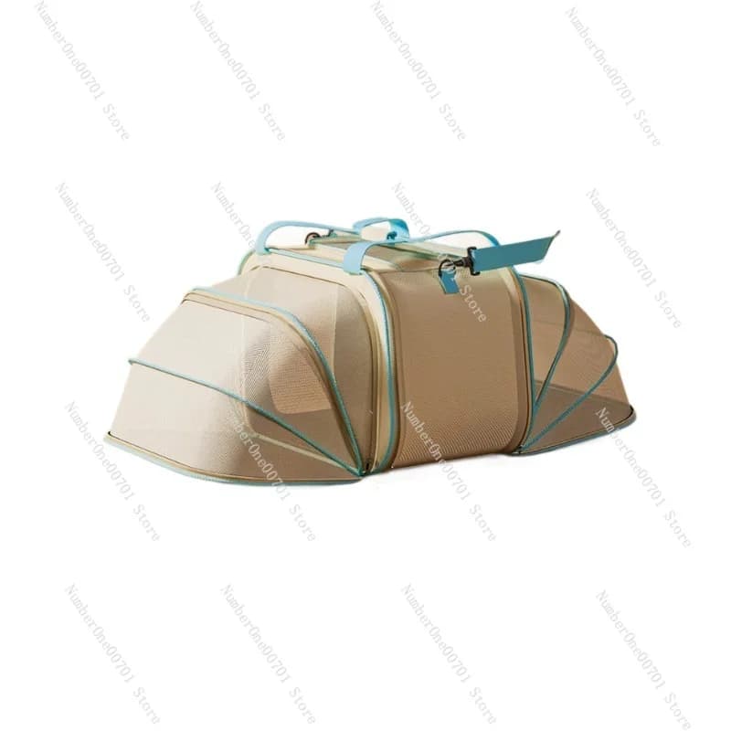 Zaino Trasportino Anti-Stress per Gatti, Ventilato e Confortevole per Piccoli Animali, Trasporto a Mano/Sul Spalla