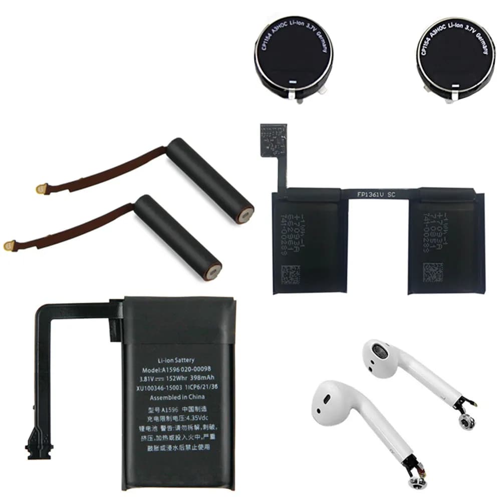 Batteria per airpods 1st 2nd 3nd A1604 A1602 A1938 A1523 A1596 A1722 A2032 A2031 air pods Pro 1 2 3 scatola di ricarica per cuffie Wireless
