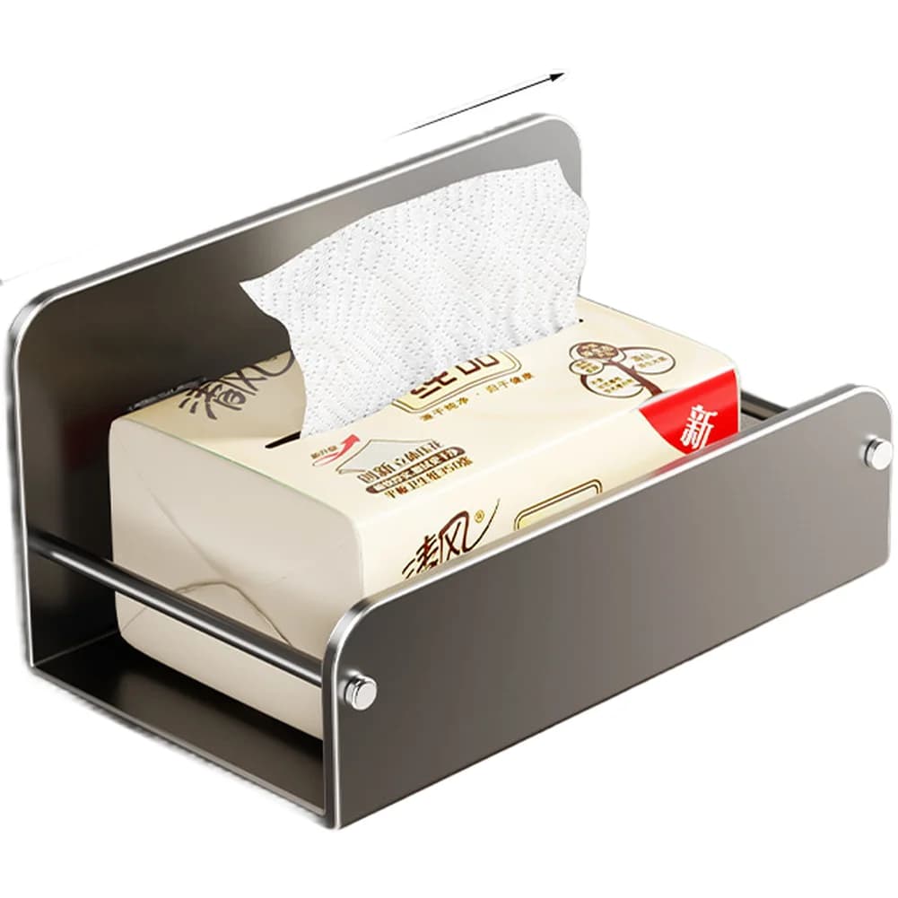 Dispenser per Carta Igienica 19.5*10.5*9.5cm, Accessorio Bagno con Erogazione Fluida