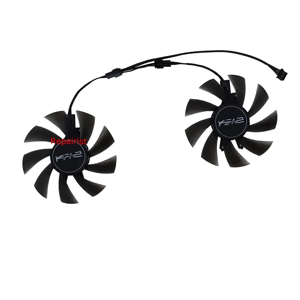 Schede Video ventola di raffreddamento, GA92S2H, per KFA2 GTX1660 SUPER EX White 1-Click OC,KFA2 GTX 1660Ti EK 1-Click OC,KFA2 RTX 2060 EX 1-Click OC,2 pz/set
