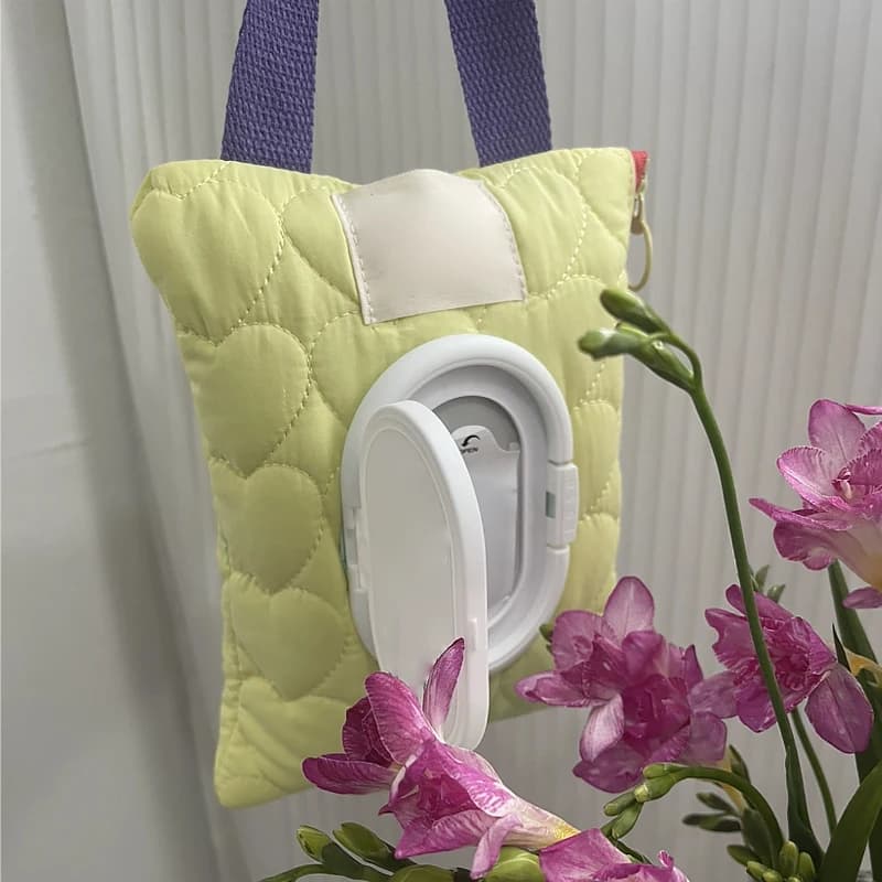 Portafazzoletti Portatile in Tessuto da Appendere, Contenitore per Soggiorno, Casa, Auto, Porta Salviette e Tovaglioli, Decorazione da Tavolo