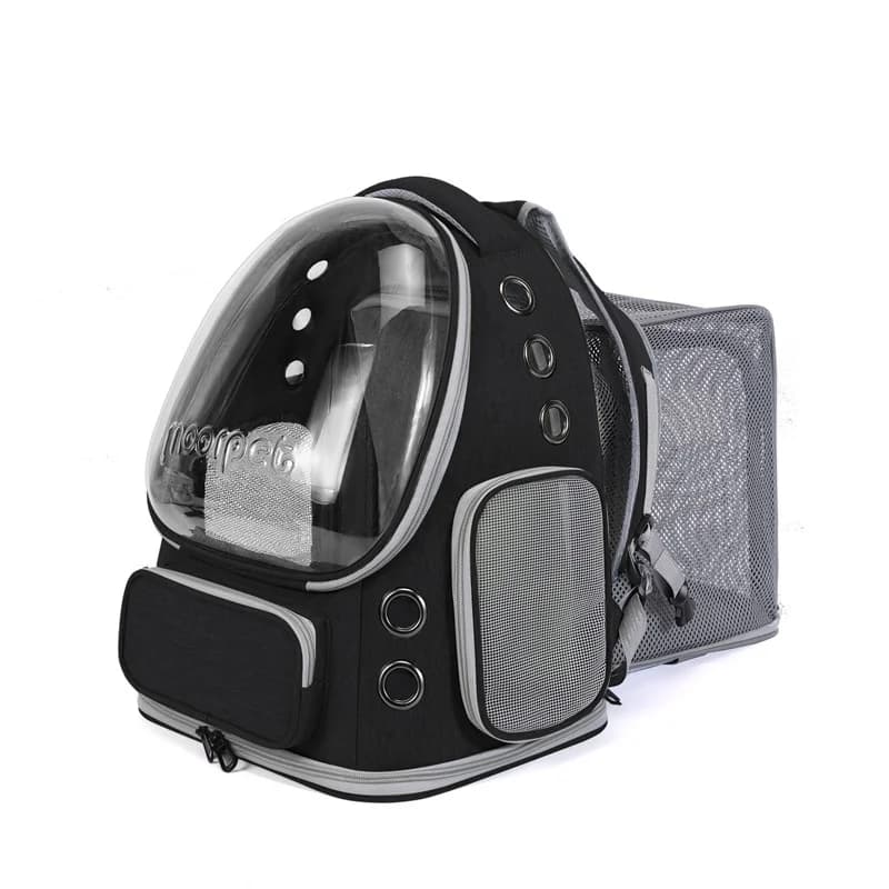 Pet Carrier Backpack Breathable Foldable Travel Bag Summer Bike Carrier Portable Handbag Cats Dogs Easy Storage Nylon Expandable
