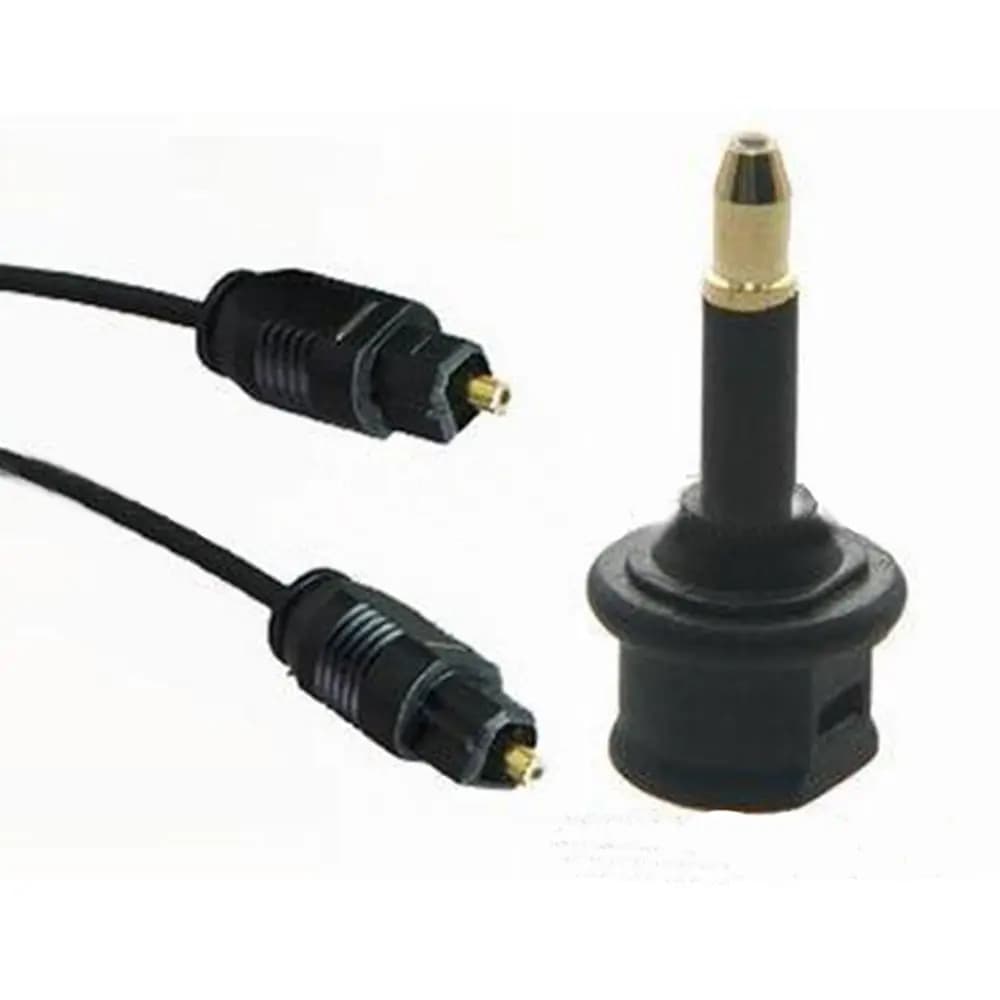 Spina maschio SPDIF Spina jack digitale Fibra ottica audio 3 pezzi Utile adattatore ottico Toslink da mini a 3,5 mm