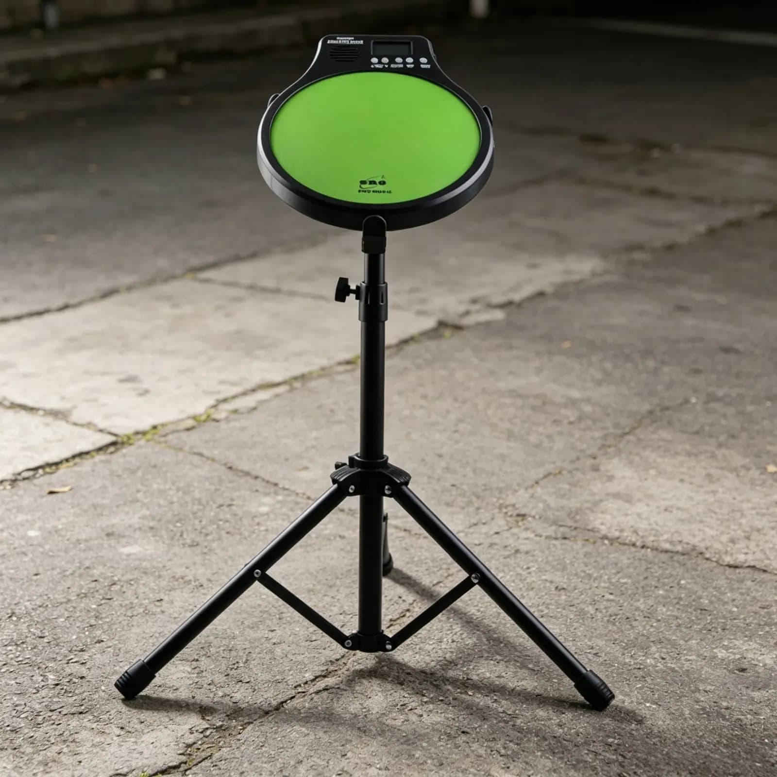 Metronomo Digitale per Batteria con Funzione di Conteggio Beat, Supporto Regolabile e Porta Cuffie per Principianti