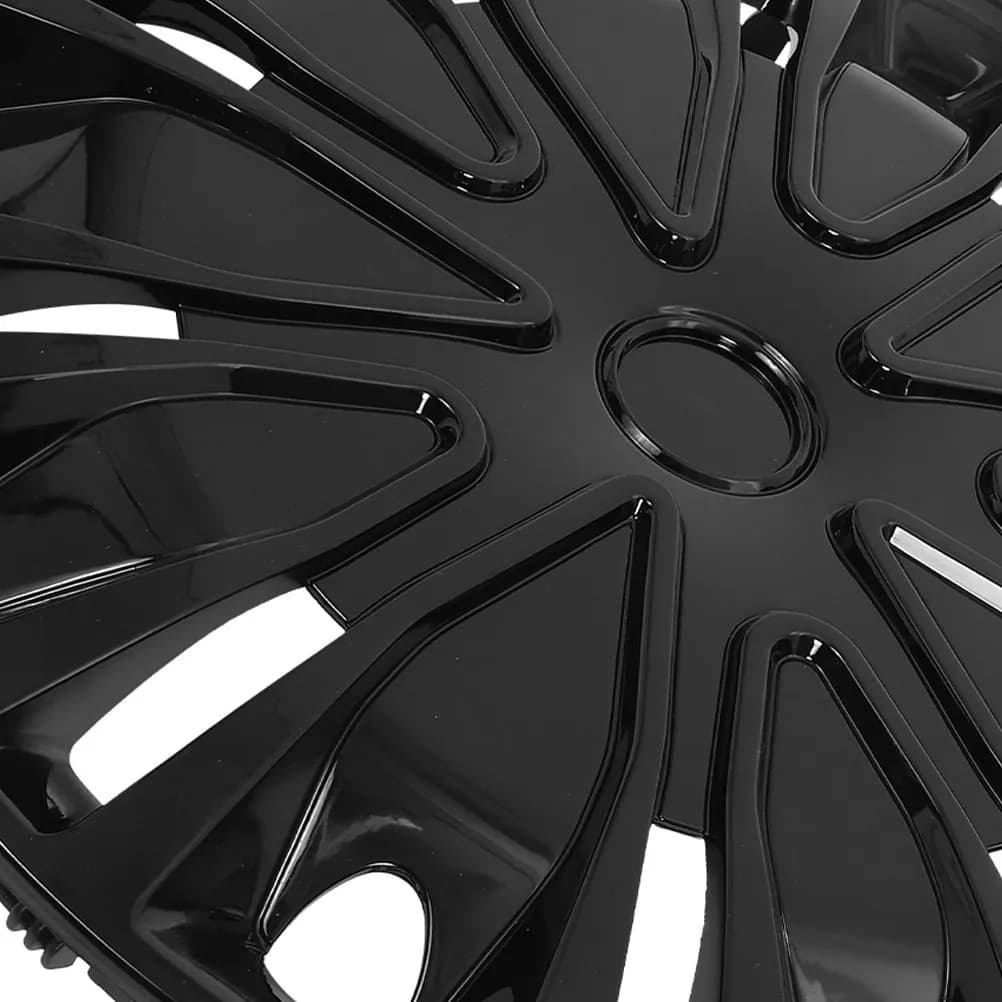 Coprimozzo Decorativo per Ruote Auto da 15 Pollici, Copertura Cerchione Resistente in Materiale PP, Accessorio Protettivo per Ruote Auto Antigraffio