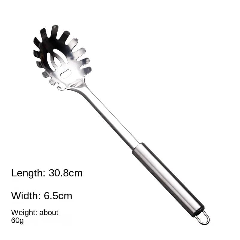 Durevole spatola per wok in acciaio inossidabile manico lungo gadget da cucina set di utensili da cucina pala da bistecca strumenti di cottura