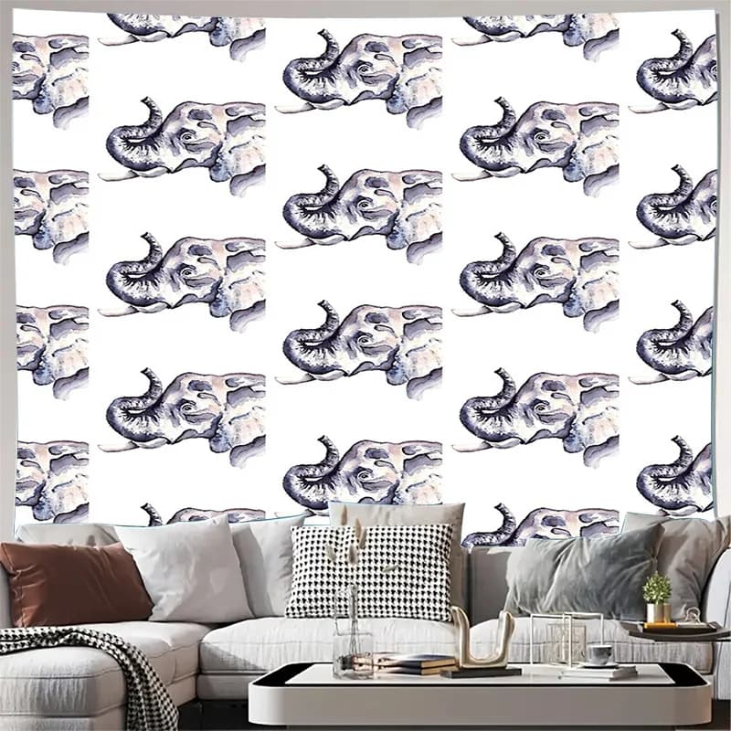 Bohemian Wall Tapestry Aesthetic Room Decor Nature Landscape Forest Backdrop Home Textile Macrame Wall Hanging Dorm Room Decor T