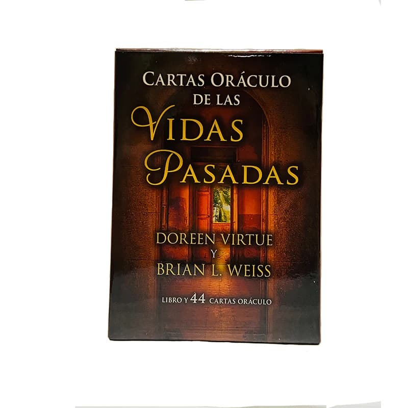 Past Life Oracle Cards 44 pezzi giochi da tavolo in edizione spagnola oracle deck