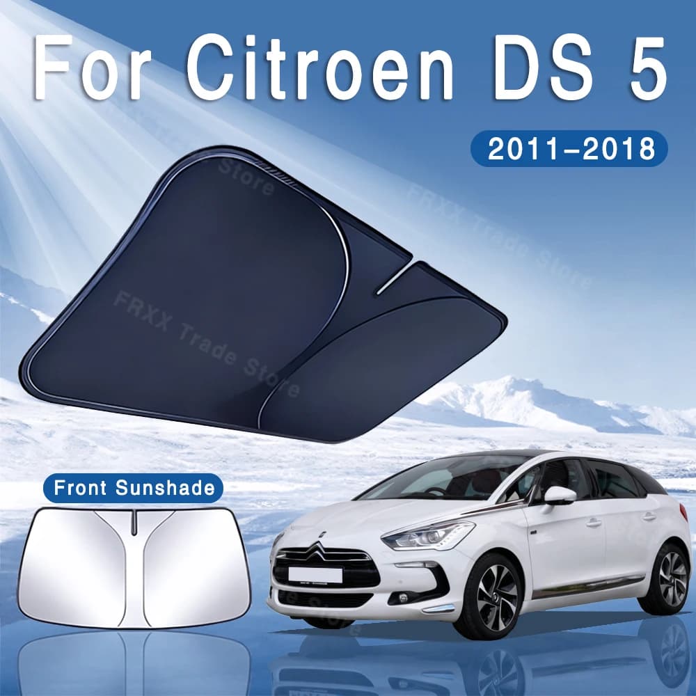 Per Citroen DS 5 DS5 2011 ~ 2018 2015 2017 Auto Visiera Parasole Parabrezza Anteriore Parasole Isolamento Termico Estate Raffreddamento Accessori Auto