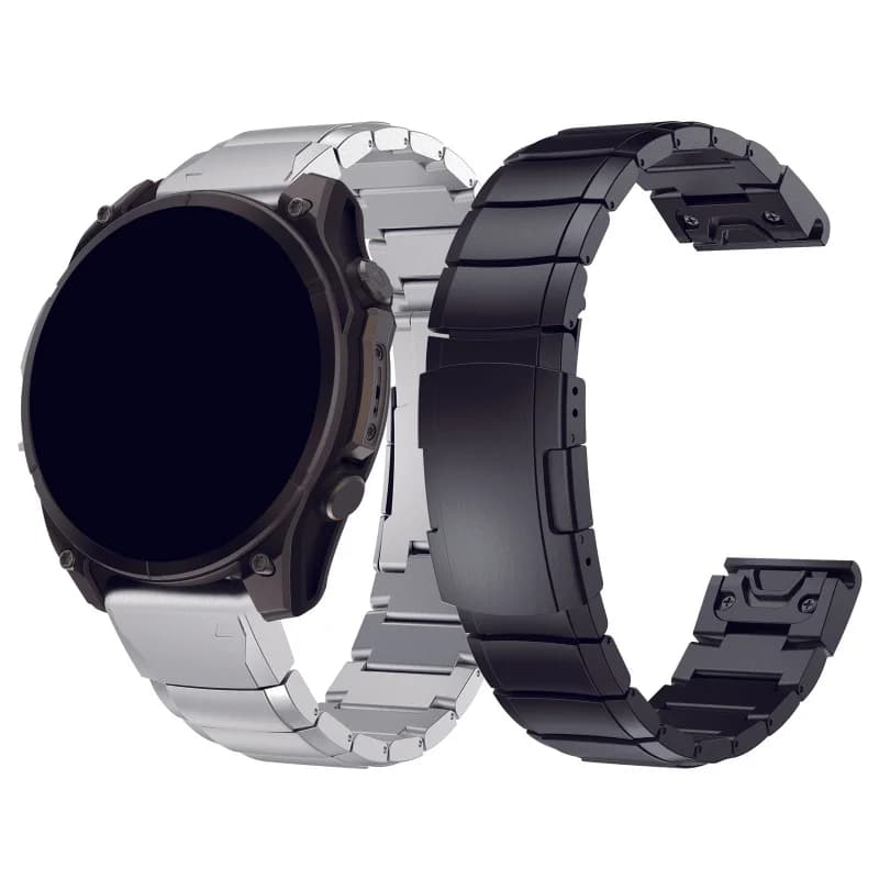 Quickfit per cinturino per orologio con interfaccia 20/22/26 mm per FENIX8 43 mm/47 mm/51 mm un unico acciaio inossidabile a sgancio rapido per uomini e donne