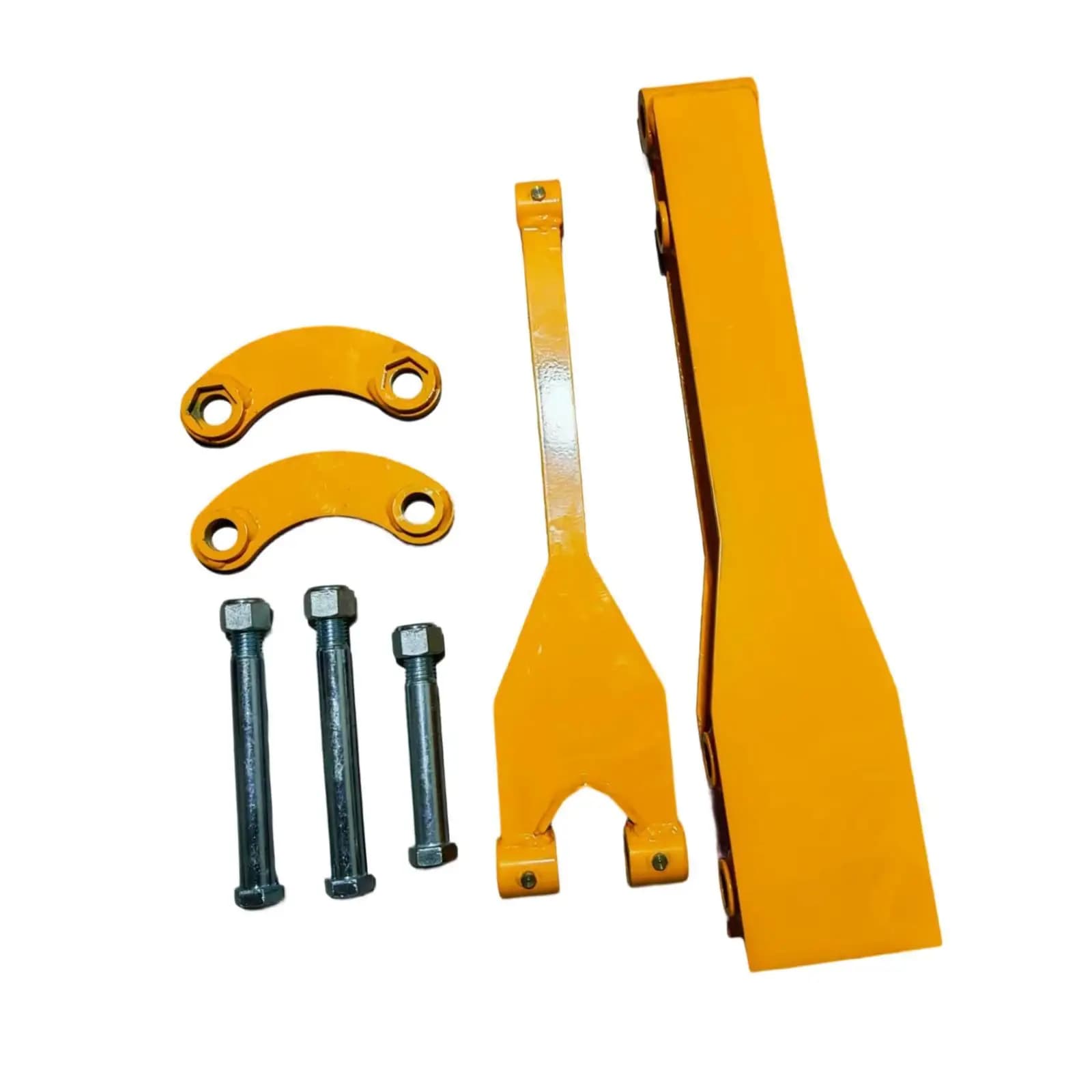 Kit di Estensione Braccio Escavatore in Acciaio Resistente all'Usura, Giallo, per Installazione Rapida e Portata Estesa Sotto i 2 Tonnellate