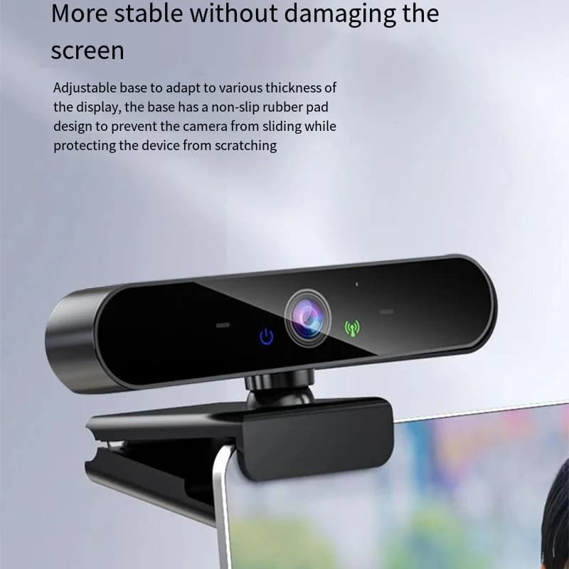 Webcam 4K Web Camera 1080P 2K with Microphone Automatic Focus USB Computer Laptop PC Camera for Living/video calls/conferences