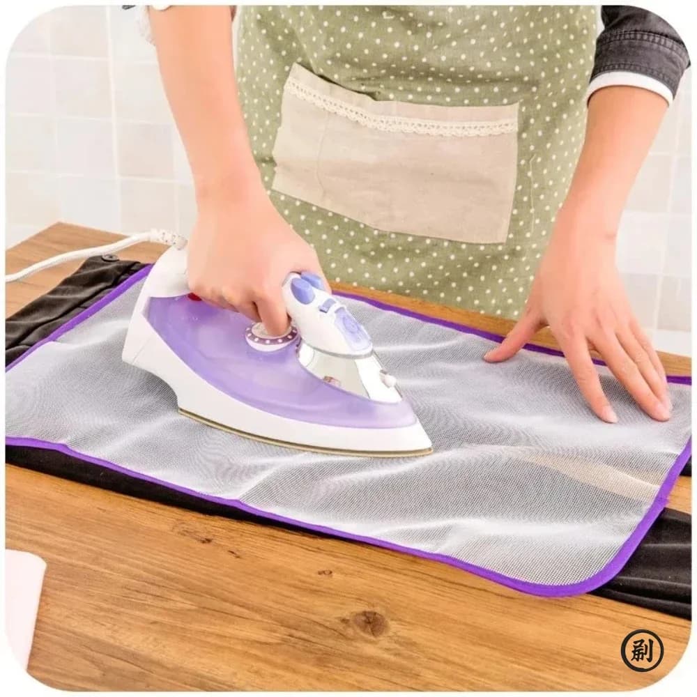 1 pz. Tappetino Protettivo in Tessuto a Rete per Asse da Stiro, Copertura Isolante Anti-Pressione per Mini Ferro da Stiro, Colori Assortiti fr463-LJX
