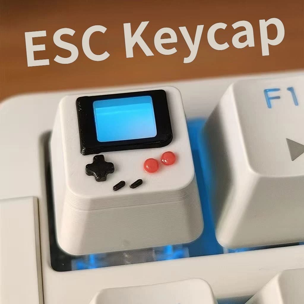Keycaps 3D Stampati per Gaming, Personalizzabili, Multicolore, Estetici per Tastiera Meccanica, Compatibili Cherry MX, Regalo, Offerta Speciale