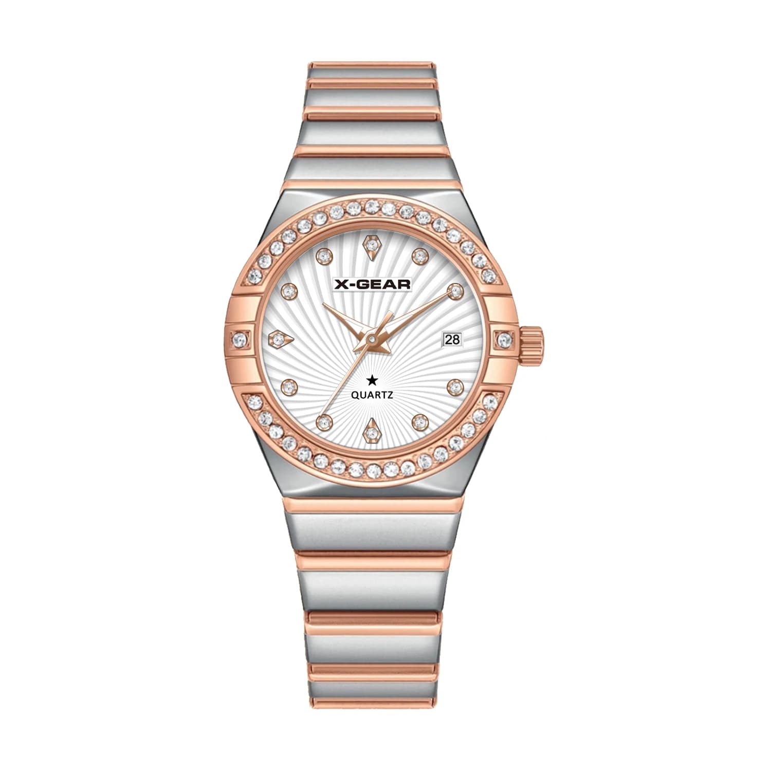 Fashion Watch Woman Luxury with Luminous Waterproof Stainless Steel Date Function Elegant Quartz Wristwatch Watch Woman