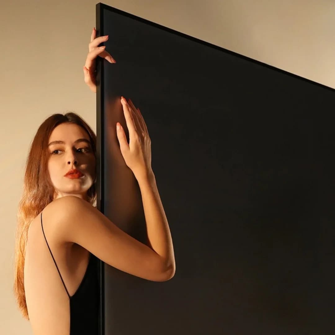 Il miglior schermo ottico Fresnel da 120 pollici per home theater per proiettore a lancio ultra corto Proiezione con cornice fissa per rifiuto della luce ambientale