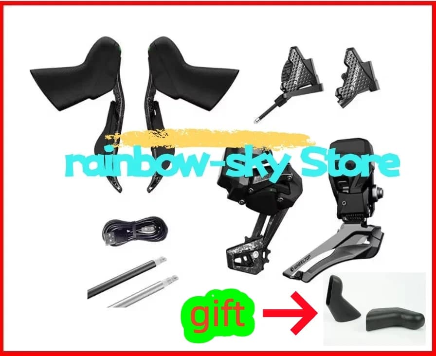 Rivenditore autorizzato WHEELTOP, EDS TX, RA7000, RA7100 bici da strada 7-14s Freno a disco idraulico elettronico wireless