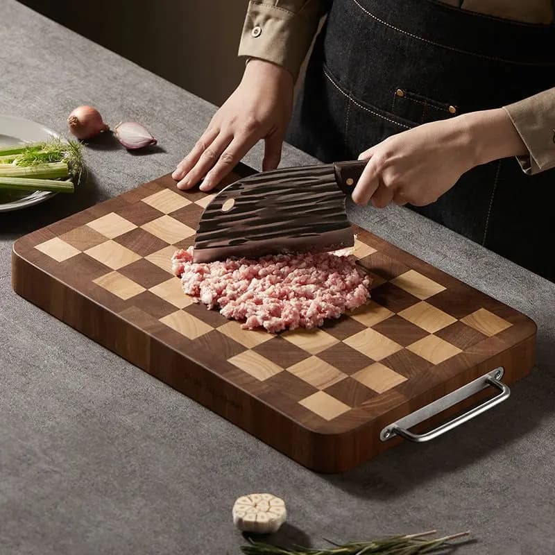 Black Walnut Tie, Light Luxury Style, Chess, for Home Use
