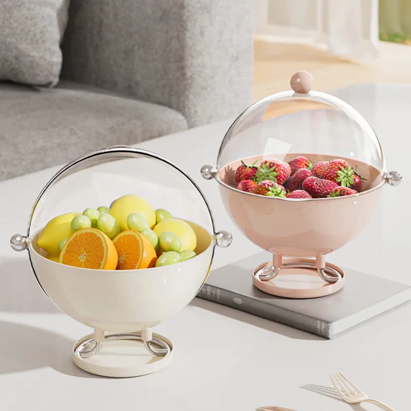 Piatto per Frutta di Lusso, Elegante Vassoio per Frutta Secca e Caramelle per Tavolino da Salotto