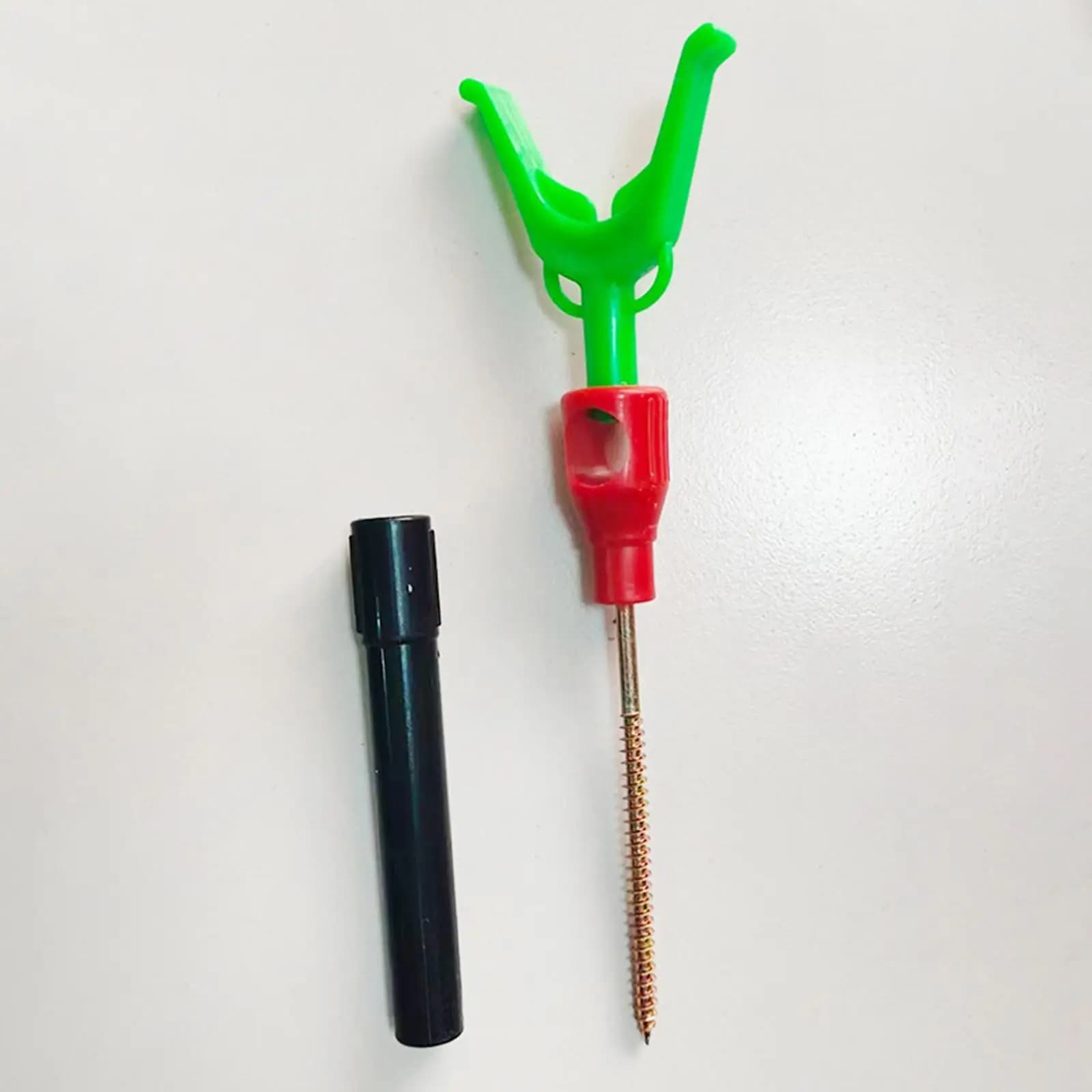 Picchetti a spirale resistenti per tende, antivento, con supporto per aste, per tende da pesca all'aperto