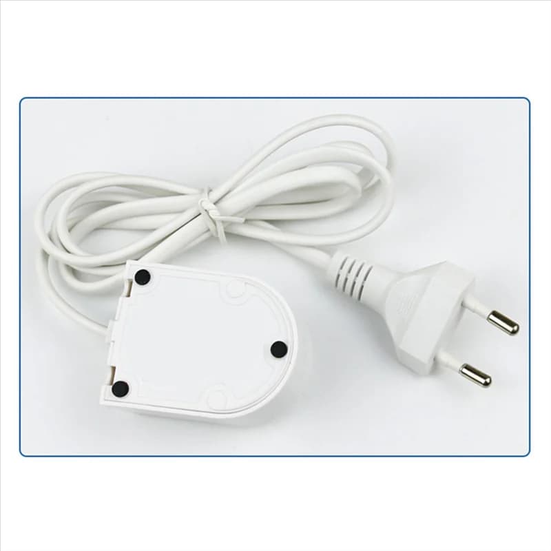 INLIG-2X Caricatore di ricambio per spazzolino Kit di ricarica spina europea Base supporto bianco impermeabile Hx6100 HX6721/3296/3216