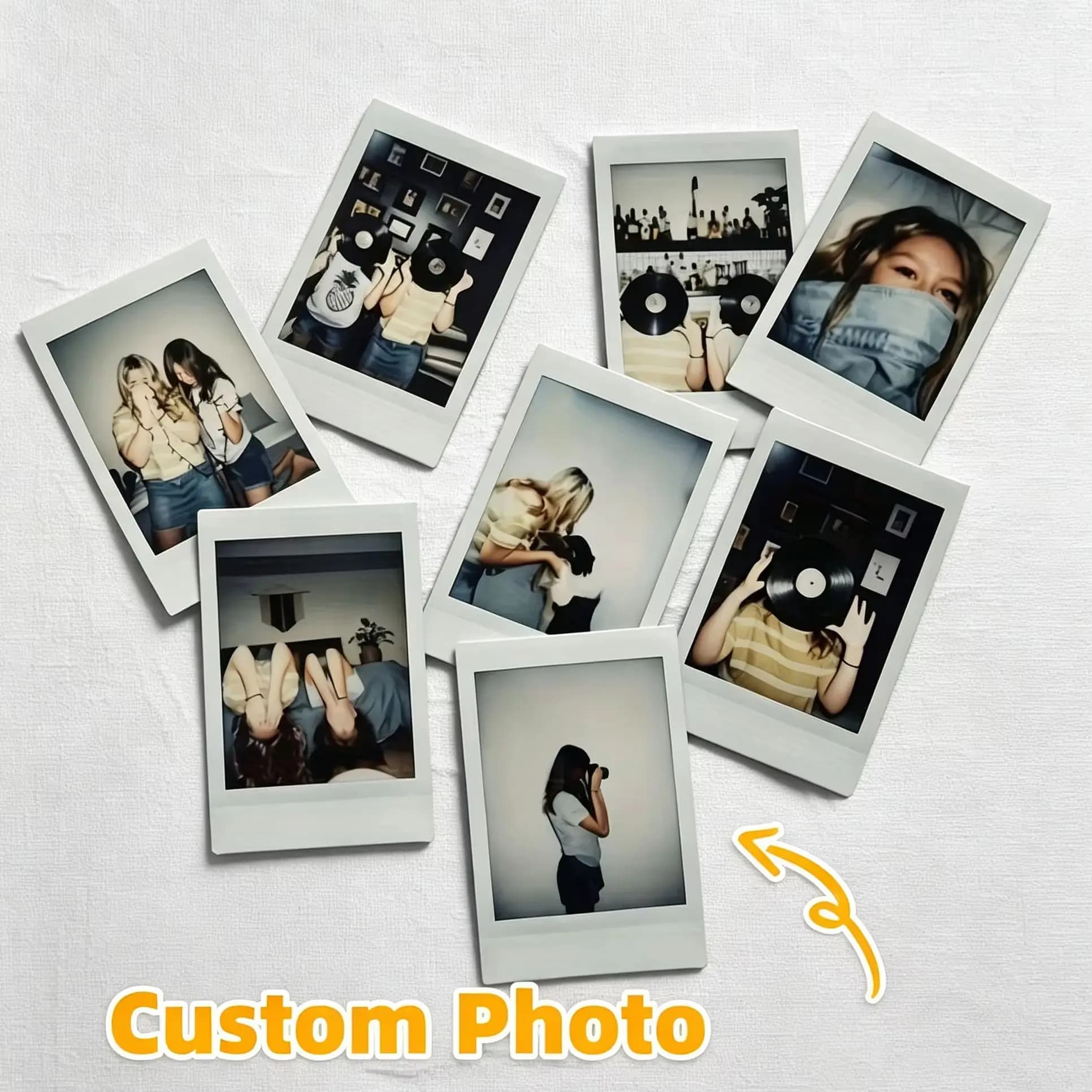 1/3/5Pcs Custom Photo Prints, Personalized Memory Picture Gifts for Frame Display, Desk Ornaments & Handcraft Decor