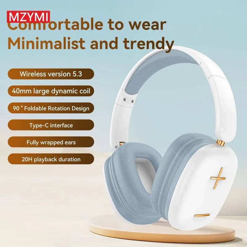 Bluetooth Headphone B300 Over Ear Headset Foldable Wireless Sport Gaming 3D HiFi Headset For Android iOS