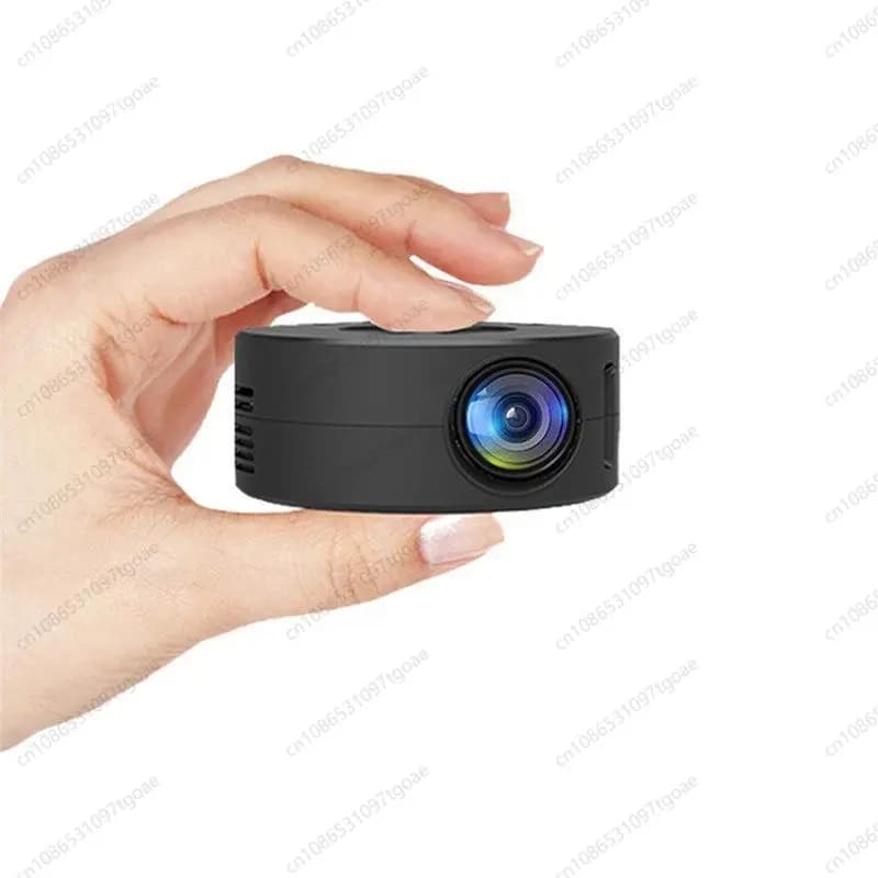 YT200 Portable Mini Projector, HD 1080P Supported, Kids Home Theater Mobile Phone Projector