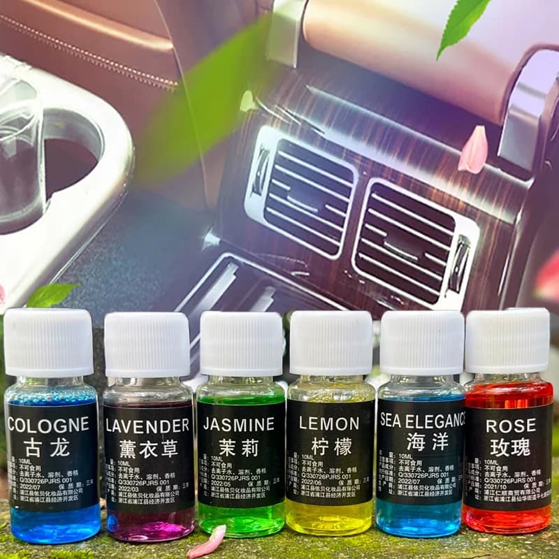 10ml auto perfume deodorant refill for environments natural plant essential oil diffuser aromas fragrance deodorant humidifier for essential oil